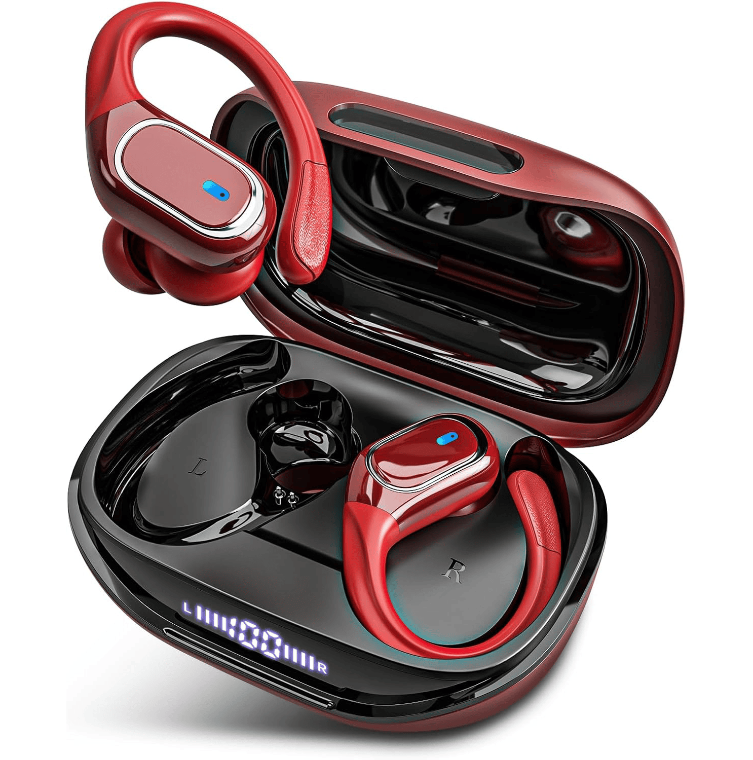 Catitru Wireless Earbuds Red